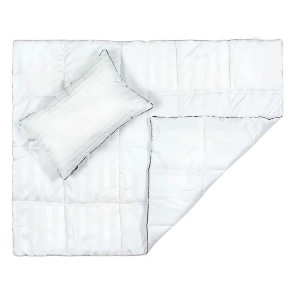 Фото - Набор детское одеяло + подушка MirSon Royal Pearl Ecosilk 855 Зима 110x140 + 40x60 см (2200000247100)